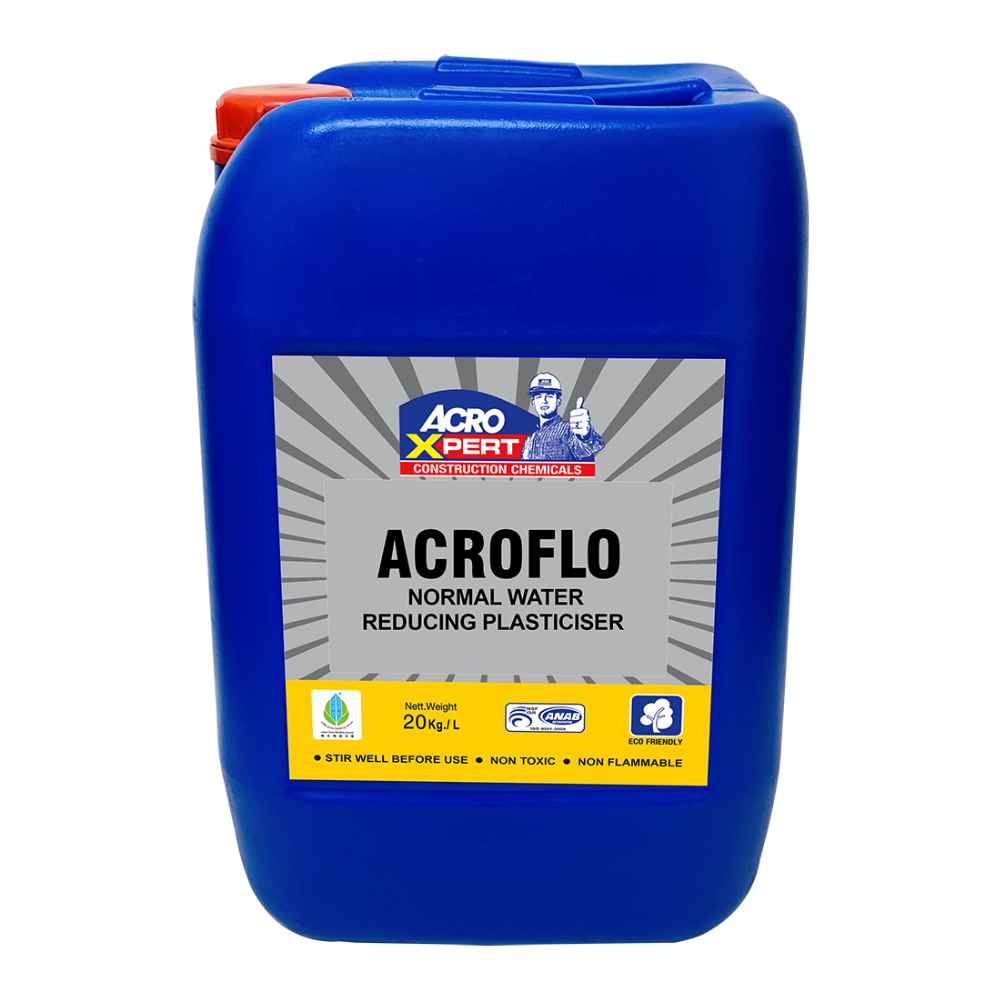 ACROFLO – Normal Water Reducing Admixture / Plasticiser for Concrete
