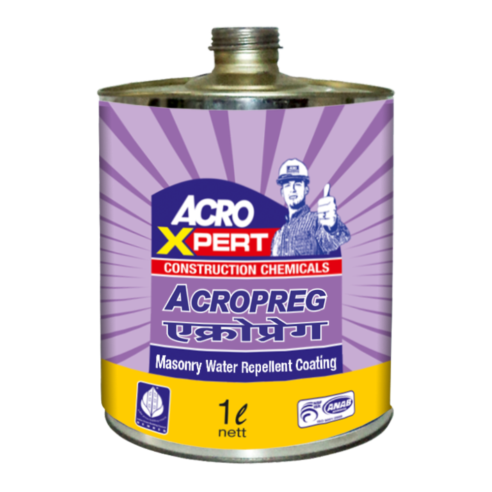 Acropreg – Silicone based Masonry Water Repellent Coating(Solvent Based) –