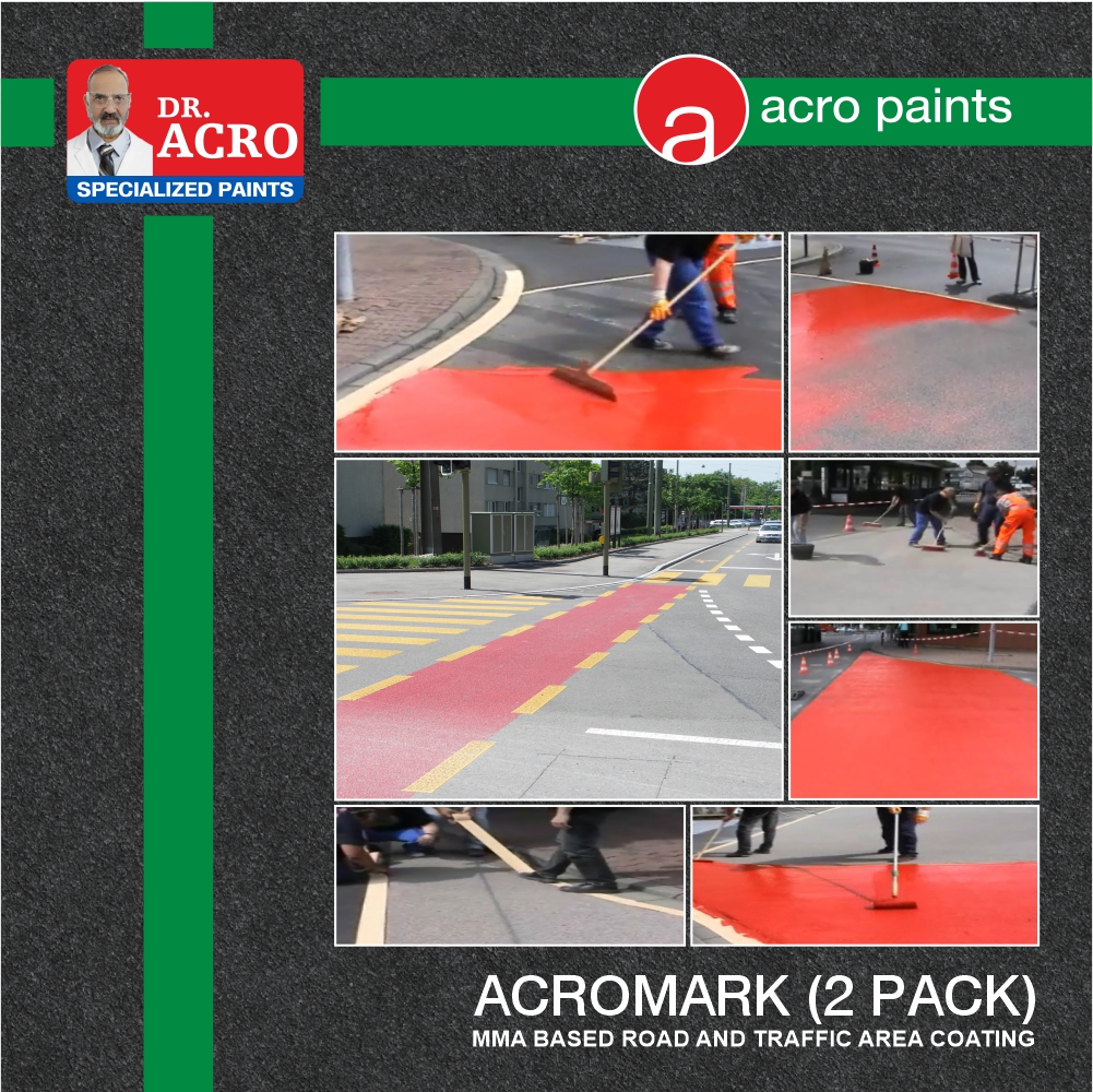 ACROMARK (2 PACK) – MMA Based Road and Traffic Area Coating
